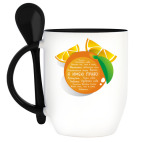 Кружка с ложкой