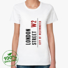 Женская футболка органик