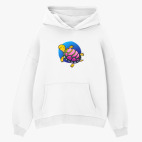 Толстовка худи оверсайз