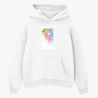 Толстовка худи оверсайз