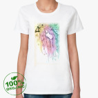 Женская футболка органик