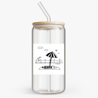 Банка с бамбуковой крышкой