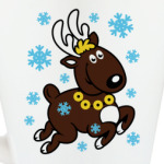 Олень с бубенцами