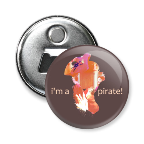 Магнит-открывашка I'm a pirate! (kurtofsky)
