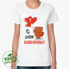 Женская футболка органик