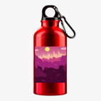 Металлическая бутылка 400 мл UV-DTF