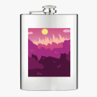 Фляжка стальная