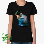 Женская футболка органик