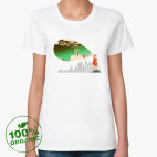 Женская футболка органик