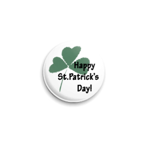 Значок 25мм St.Patrick.