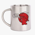 Кружка металлическая