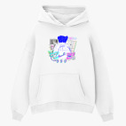 Толстовка худи оверсайз