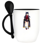 Кружка с ложкой