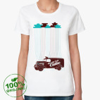 Женская футболка органик