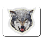 Коврик для мыши Волк