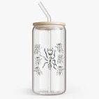 Банка с бамбуковой крышкой