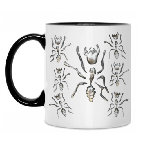 Кружка с принтом Металлические Муравьи