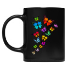 Кружка цветная UV-DTF