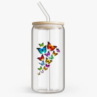 Банка с бамбуковой крышкой