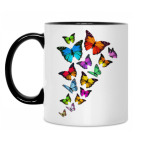 Кружка двухцветная