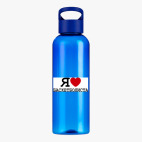 Прозрачная спортивная бутылка