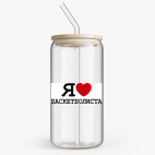 Банка с бамбуковой крышкой