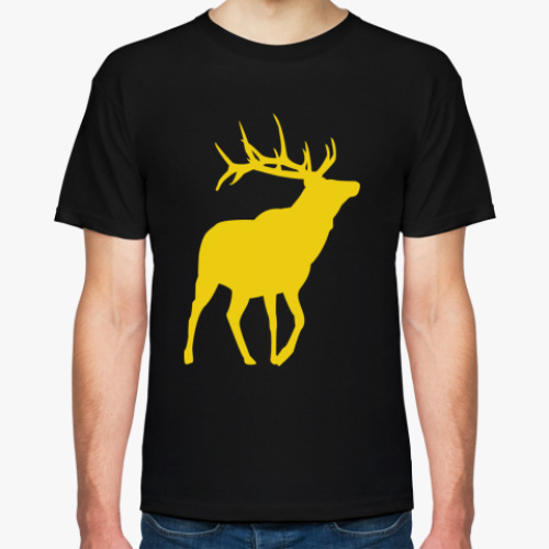 Футболка с принтом   Deer