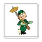 Магнит 6.5 x 6.5 см Защитник