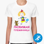 Женская спортивная футболка