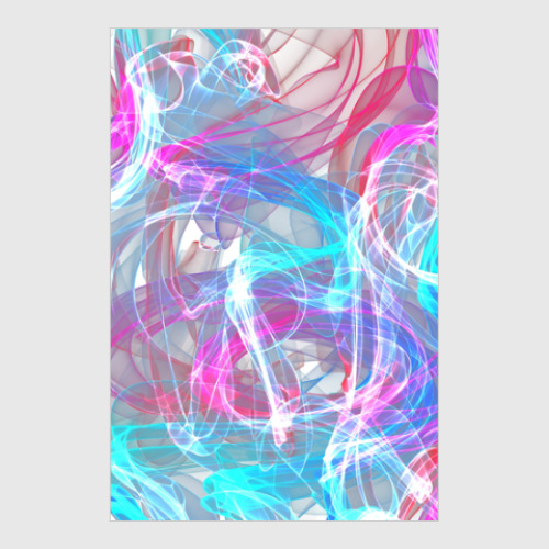 Постер digital abstract art design