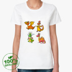 Женская футболка органик