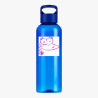 Прозрачная спортивная бутылка