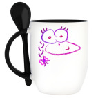 Кружка с ложкой