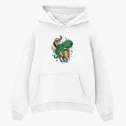 Толстовка худи оверсайз