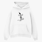 Толстовка худи оверсайз