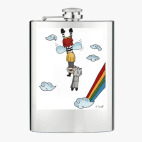 Фляжка стальная