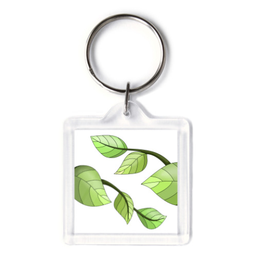 Брелок с принтом Милый лесной дух