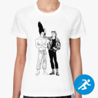 Женская спортивная футболка