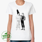 Женская футболка органик