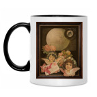 Кружка двухцветная