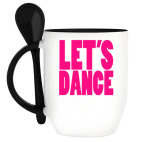 Кружка с ложкой