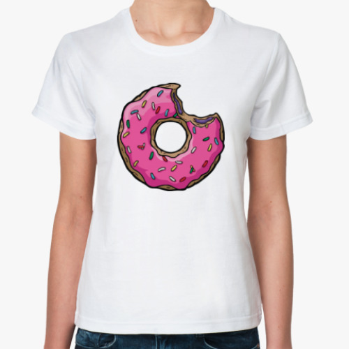 Классическая футболка Пончик