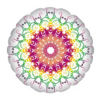 Этническая Цветочная Мандала