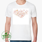 Мужская футболка органик