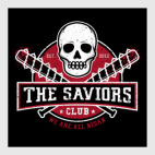 Постер 100 х 100 см Walking Dead The Saviors TWD