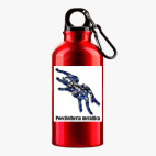 Металлическая бутылка 400 мл UV-DTF