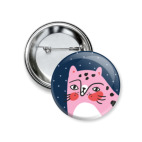 Котик под снегом