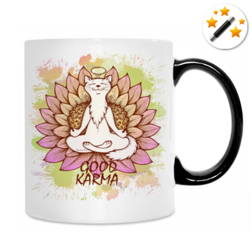 Кружка-хамелеон Хорошая карма