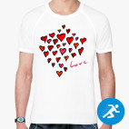 Мужская спортивная футболка