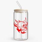 Банка с бамбуковой крышкой